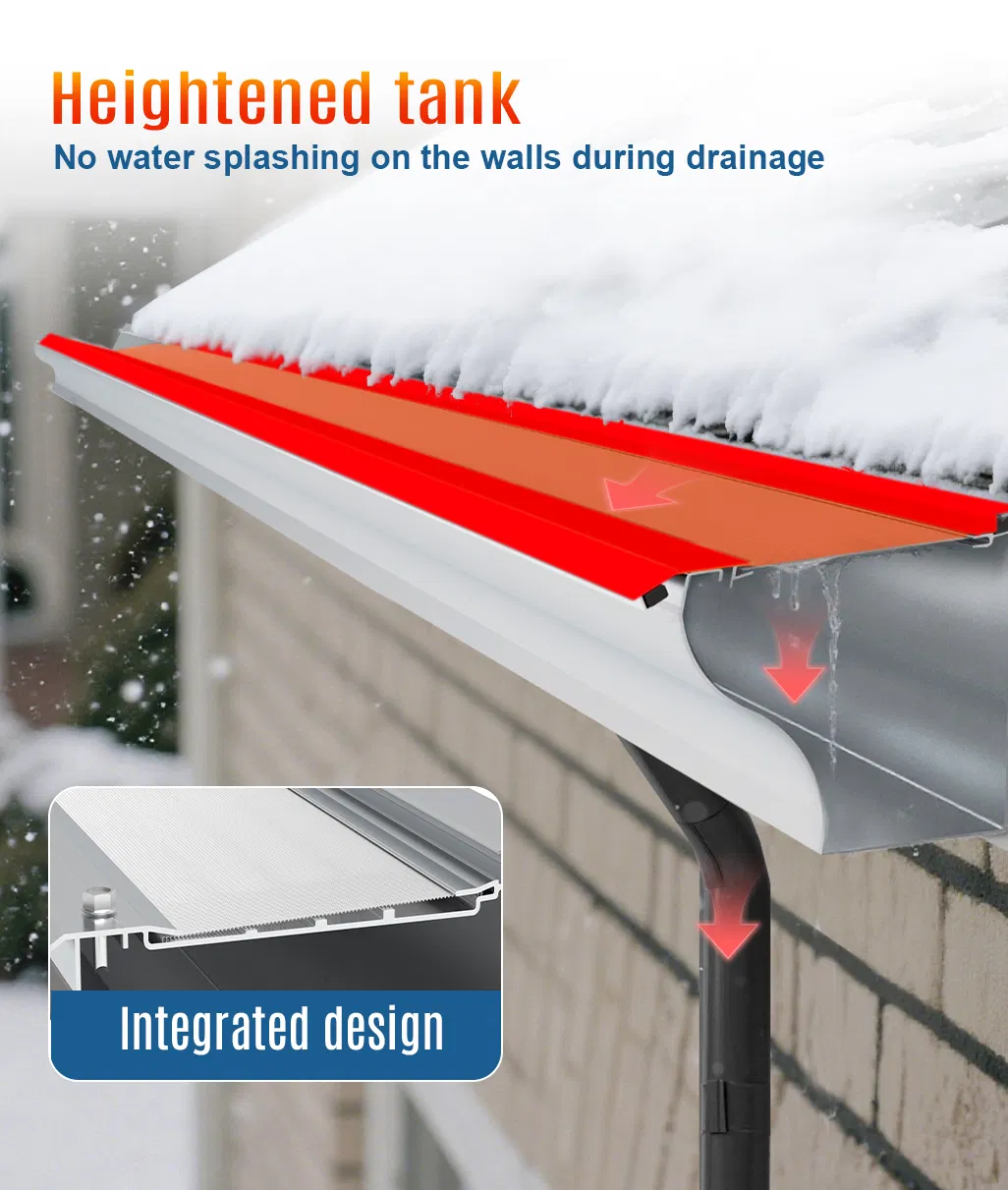 Aluminum Leaf Guard 5