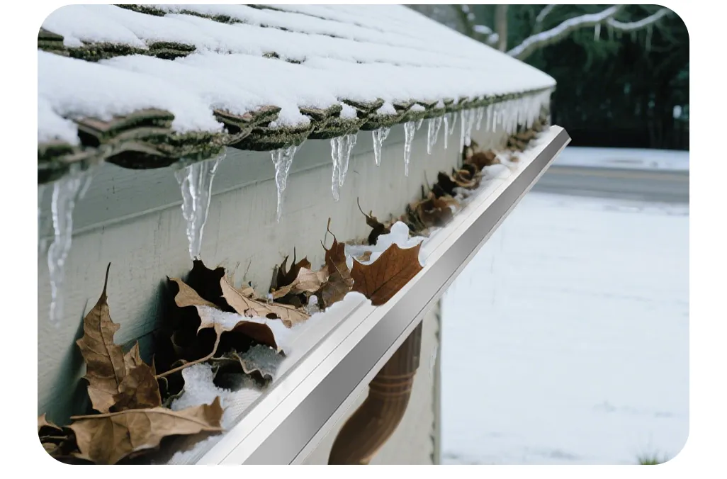 Aluminum Leaf Guard 10