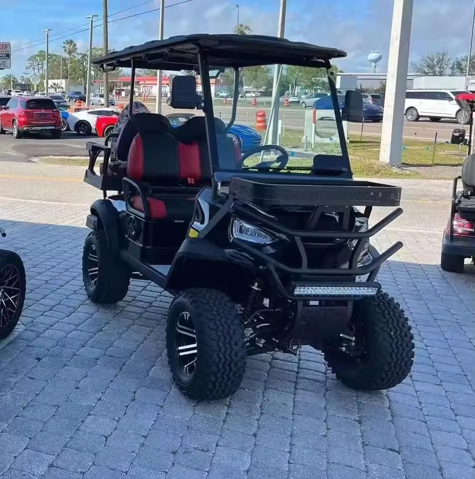 Electric Golf Club Cart View 1