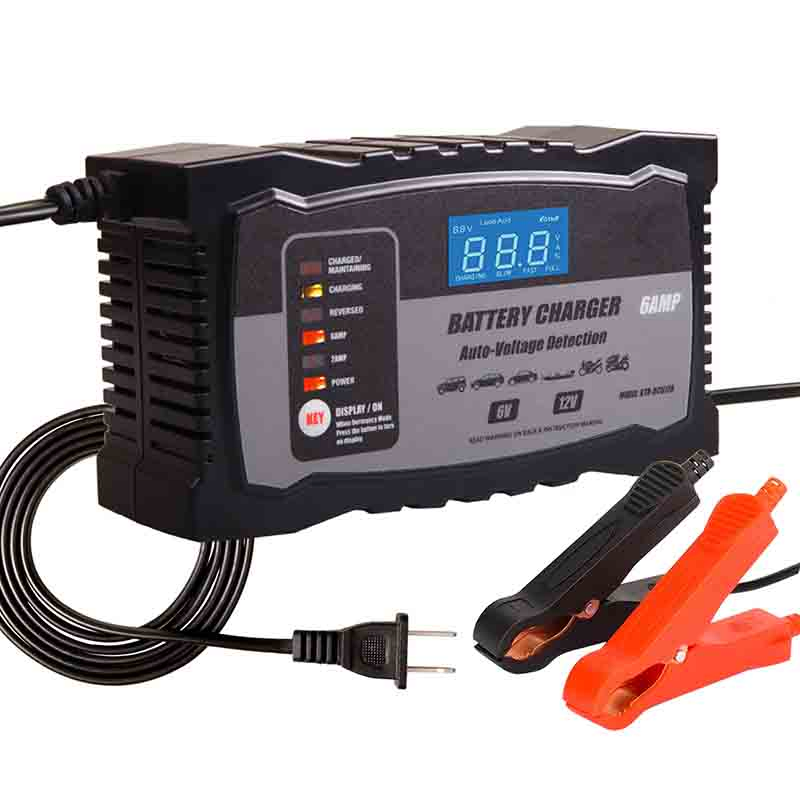 Lithium 12V Discharger LiFePO4 Car 24V with Chargers Li Ion Computerised 36V Golf Cart 3.2V Fast Portable 10A a Battery Charger