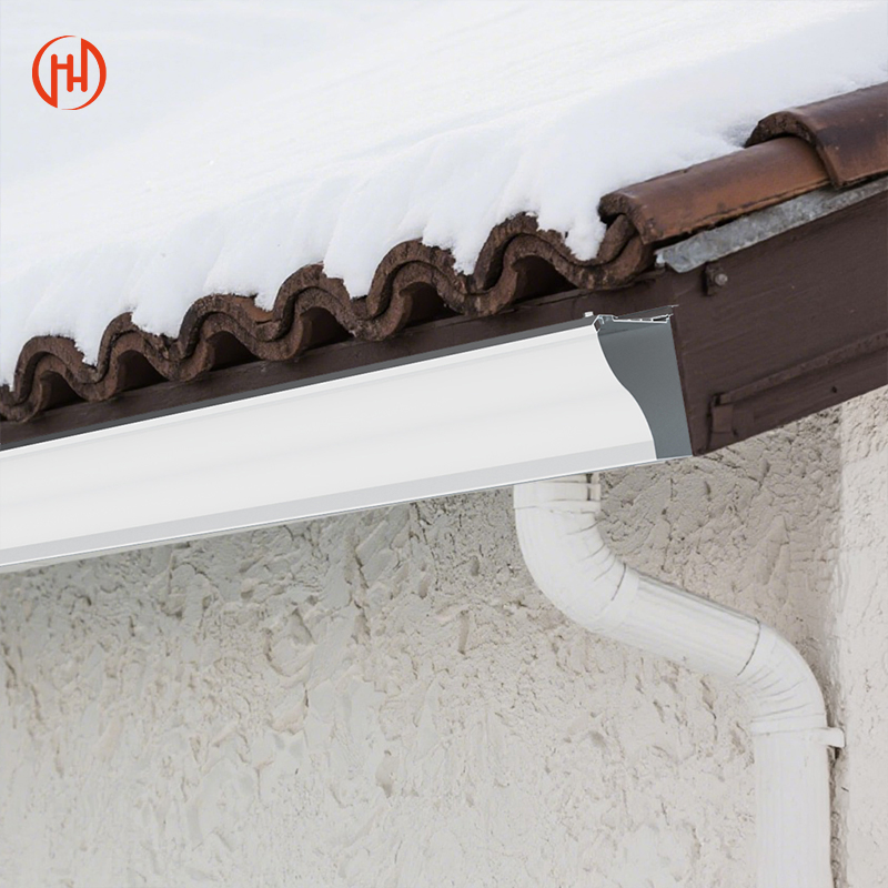 Customized Heating Metal Mesh Aluminum Leaf Guard Gutter Guards