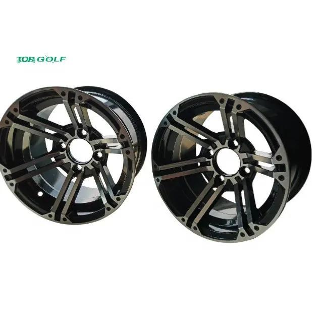 14inch Golf Cart Hubcaps Black Hub Wheels Covers for Golf Cart