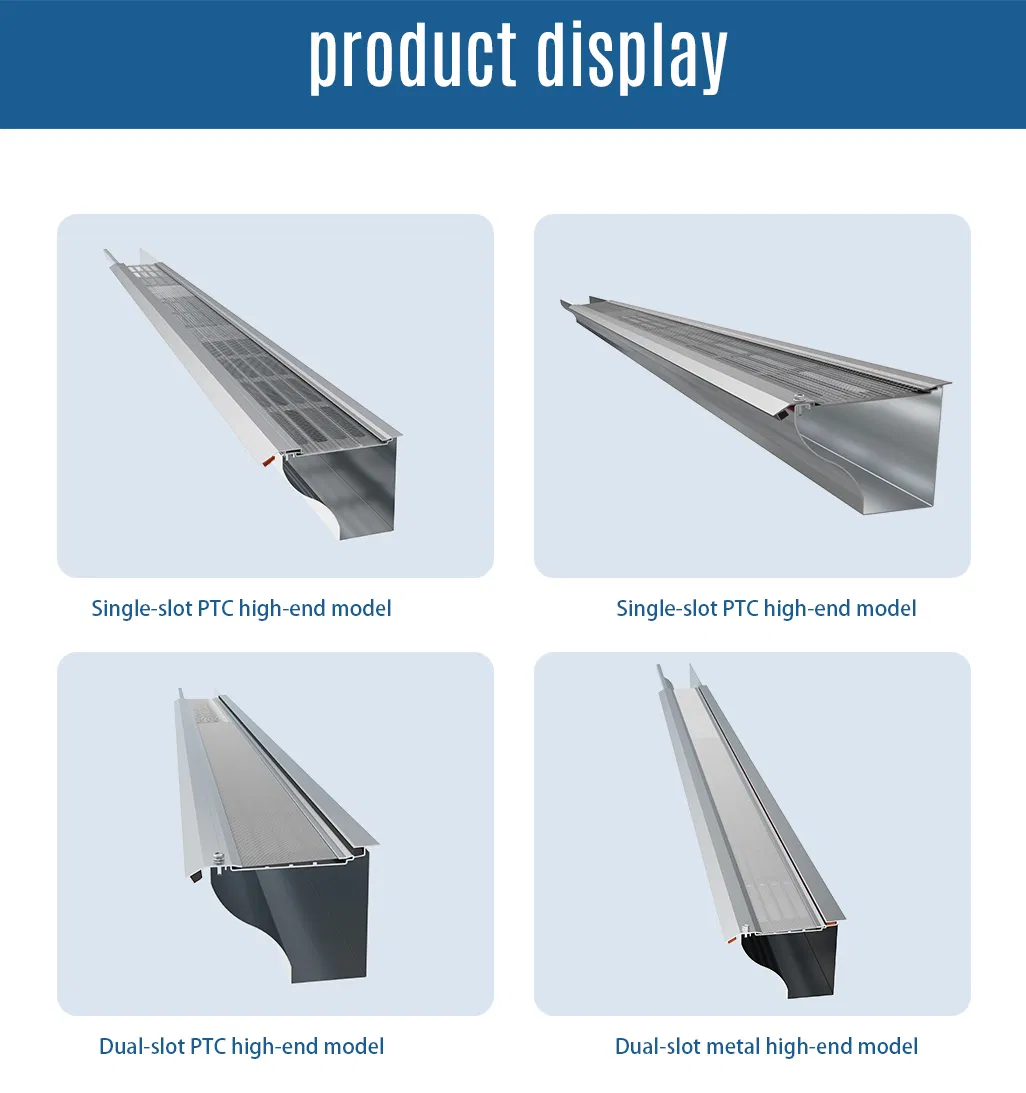 Aluminum Leaf Guard 9