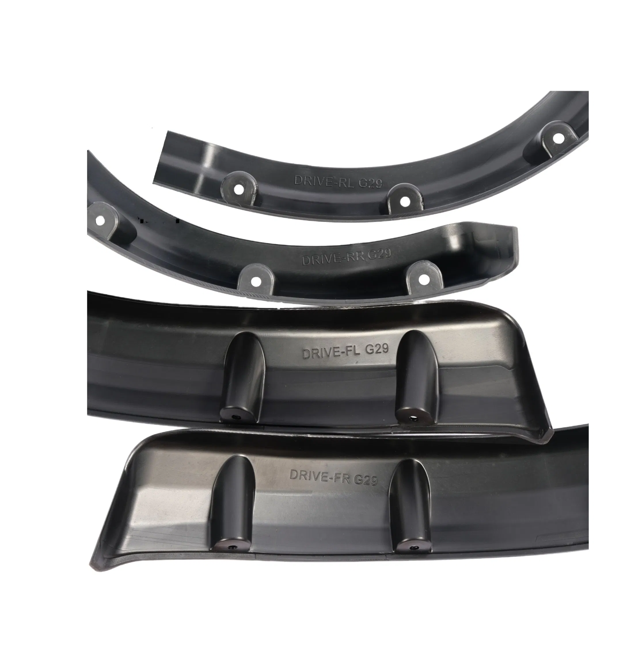 Golf Cart 4 Fender Flares-2 Front and 2 Rear with Screw for YAMAHA G29