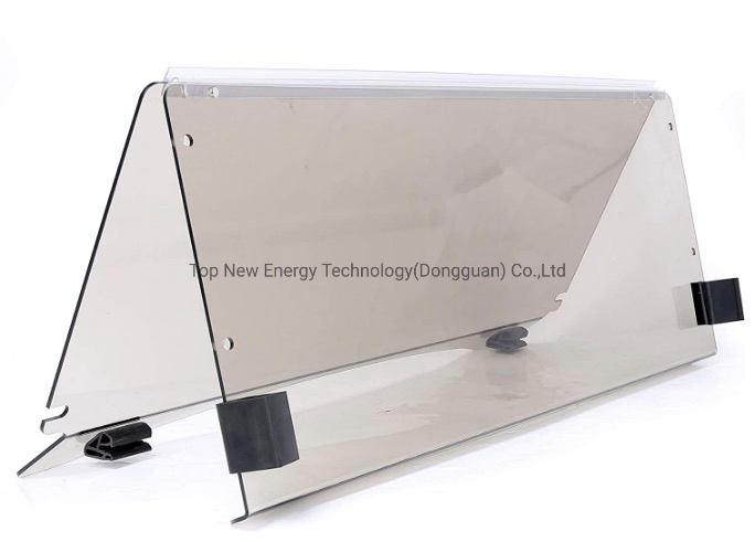 Sale Fold Down Golf Cart Windshield Impact Resistant Acrylic Split Windshield for Club Car
