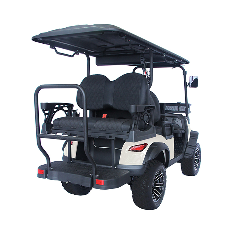 Perfect Black Injection-Molded Roof Golf Buggy for All Golf Cart Dealers