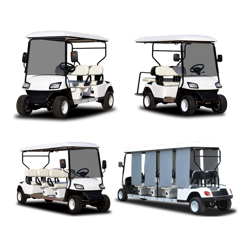 Quality New Best Sport UTV Buggy Trolley Utility Vehicle for Sale Mini Truck Manufacturer Electric Golf Cart Cargo Box