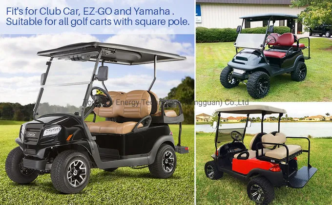 Golf Cart LED Rear View Mirror 4