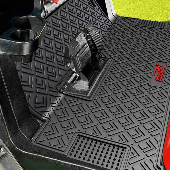 Waterproof Durable Anti Slip Easy Install Eco Friendly Golf Cart Foot Mat