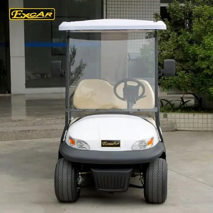Utility Electric Golf Cart Vehicle for Golf Course with Food Cargo Box