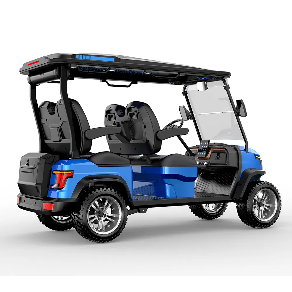 Hot Selling Lithium Battery Electric Golf Cart Buggypro Tbm 4 Seats Golf Cart Battery