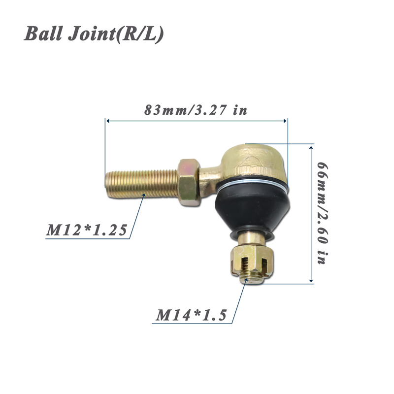 Golf Cart Parts Eagle Steering Center Link Assembly OEM 2706100-036 with Ball Joint OEM 2706120-036