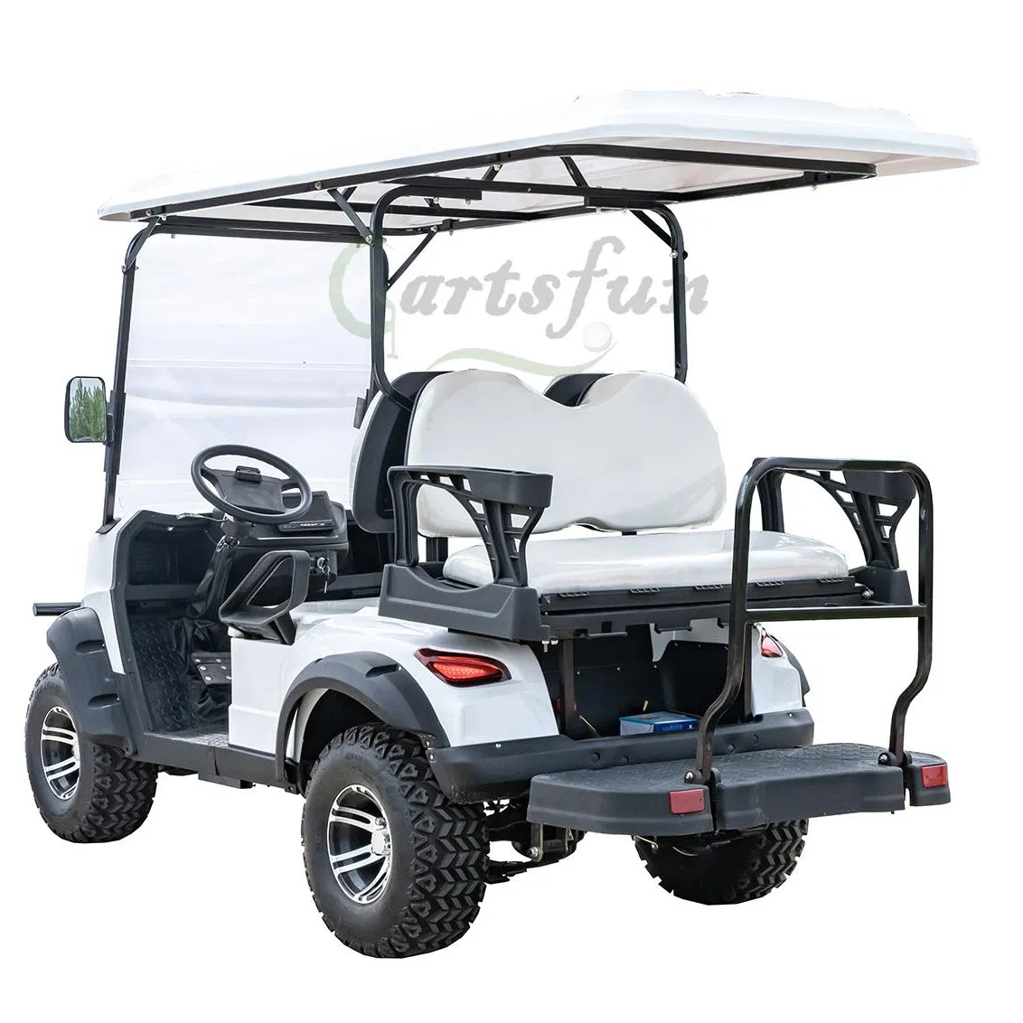 6 Seaters 60V Electric Vehicle with Roof Golf Cart with Competitive Price