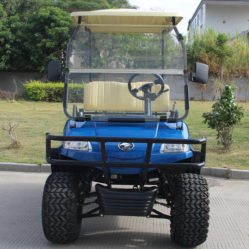 Hdk Wholesale Mini 2 Seat Hunting Golf Cart with Basket Roof