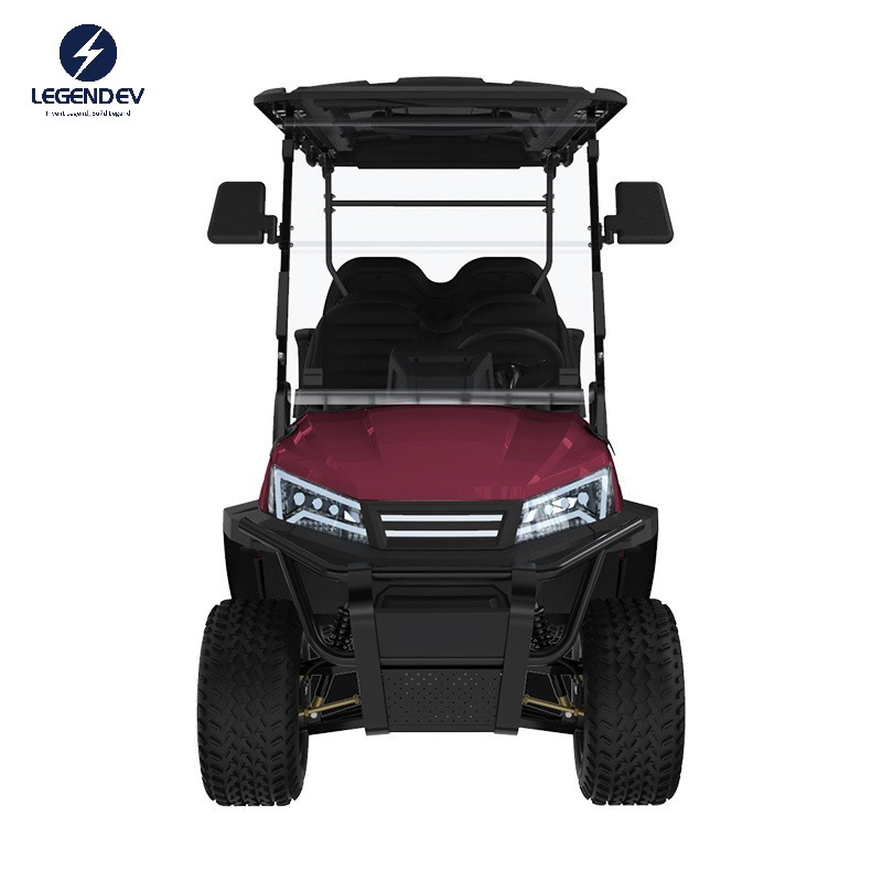 High Performance Front and Rear LED Light Music Speakers 6 Seater Buy Electric Golf Buggy
