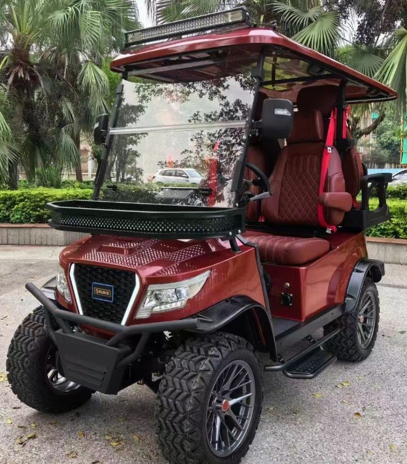 Electric 2+2 Seats Golf Buggy Solar Cart