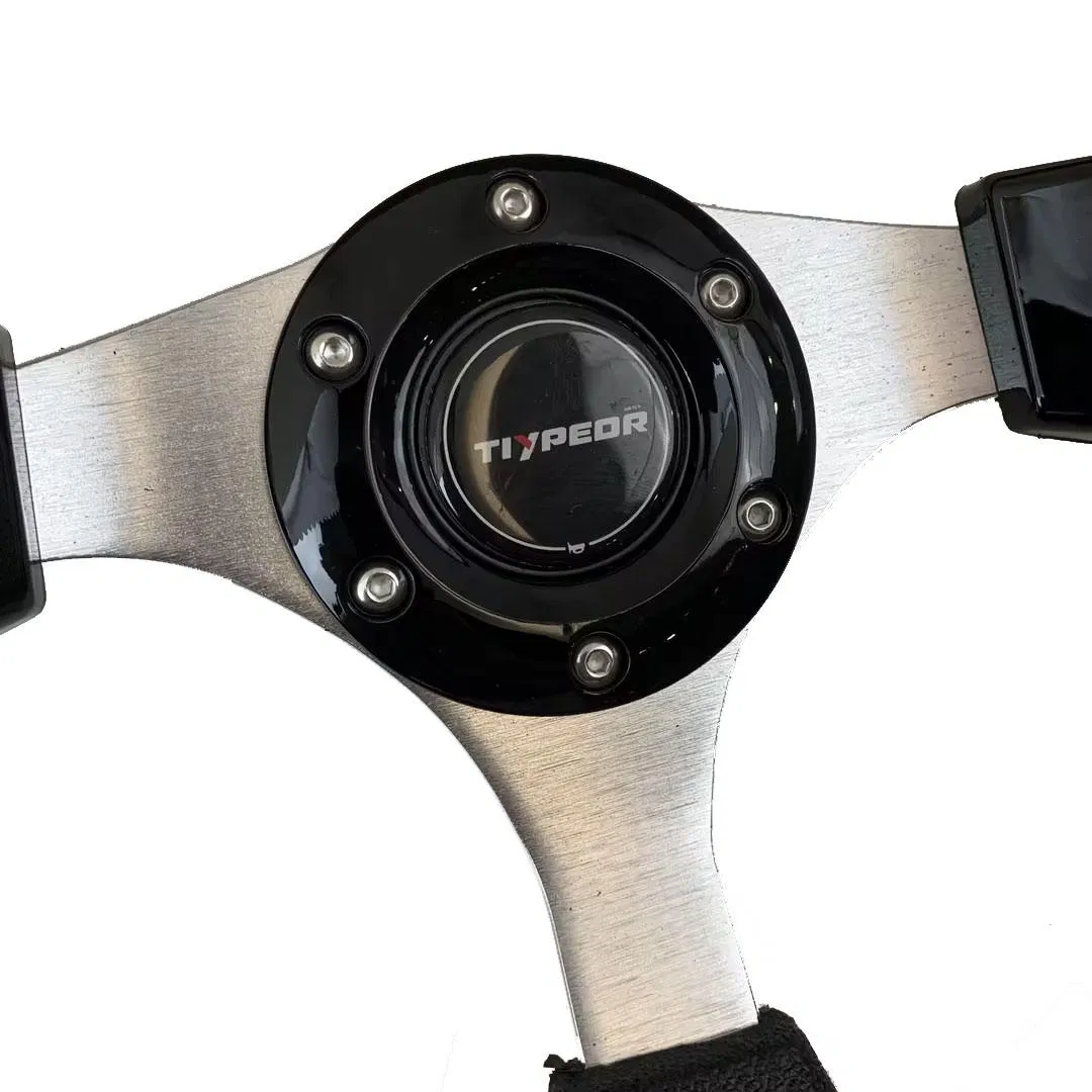 Black Golf Cart PU Steering Wheel High Quality Steering Wheel