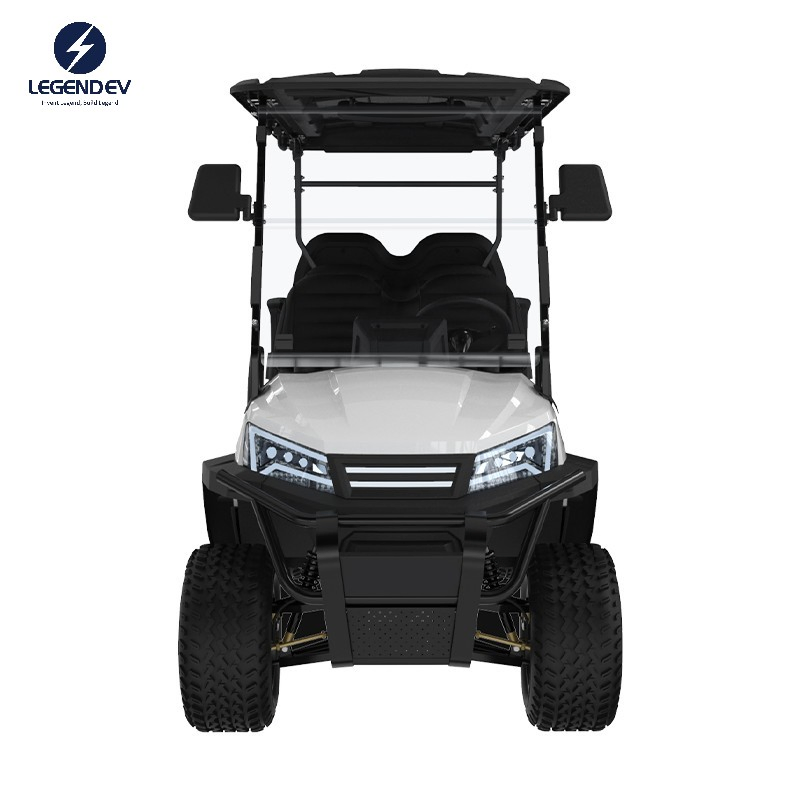 Eco-Friendly 48V 5kw Cool Electric Golf Carts Customized ODM Golf Cart Cover 4 Seater with 2 Seater Roof