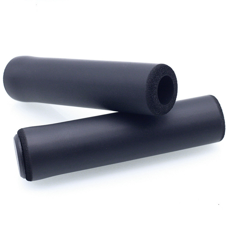 Custom Colorful Bicycle Mountain Bike 22.2mm Tube Silicone Foaming Handlebar Cover Soft Sponge Handle Grip