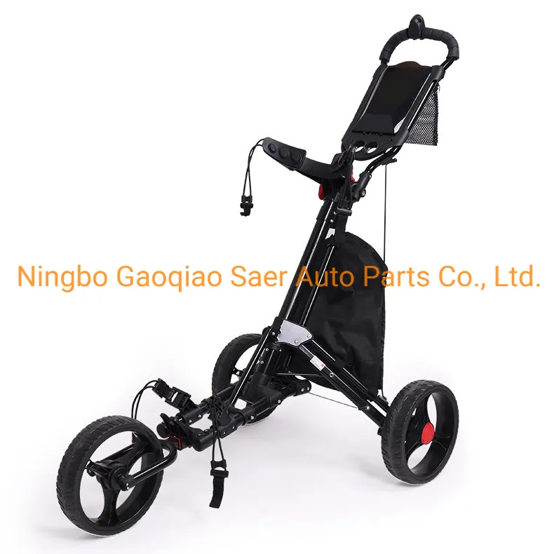 Foldable 3 Wheel Golf Pull Push Cart 2