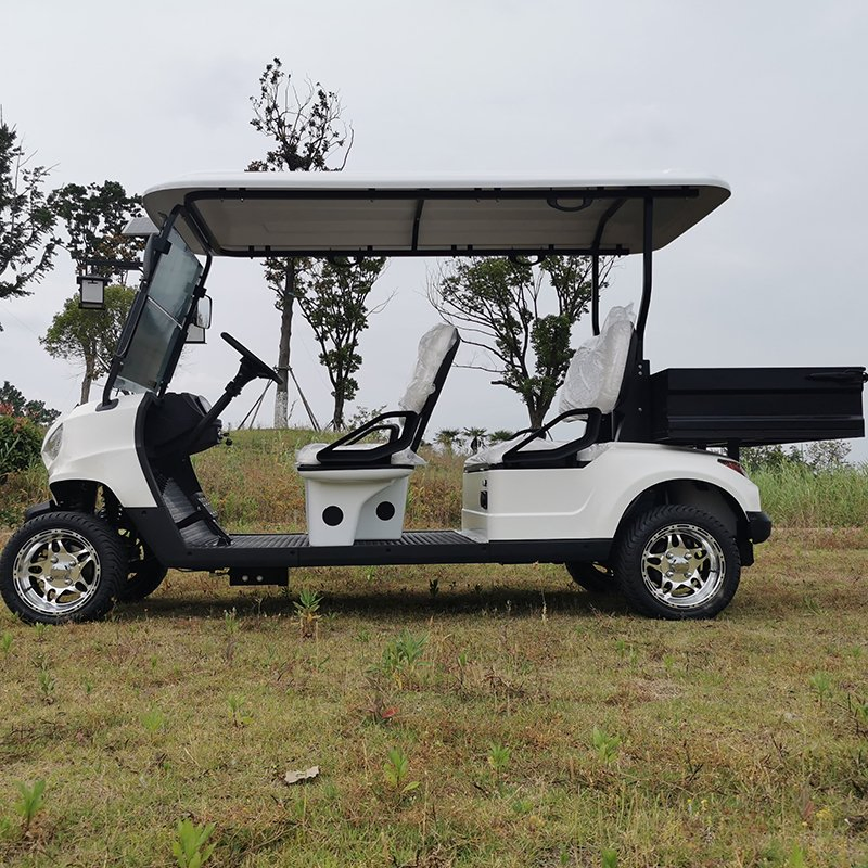 Electric G Model 2 Seater Golf Cart Rear Cargo Box