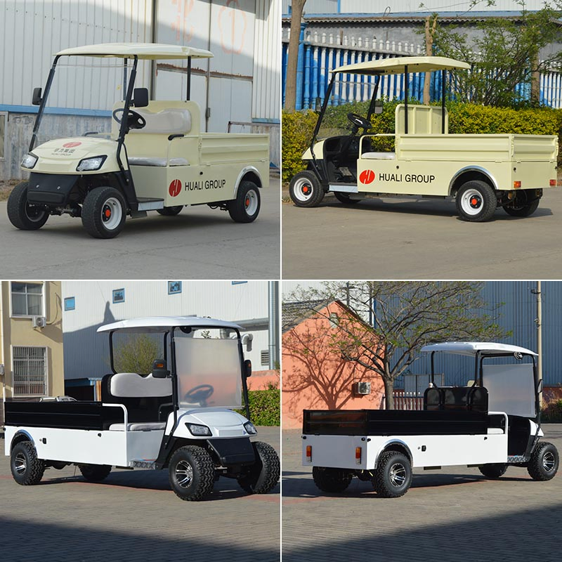 Quality New Best Sport UTV Buggy Trolley Utility Vehicle for Sale Mini Truck Manufacturer Electric Golf Cart Cargo Box