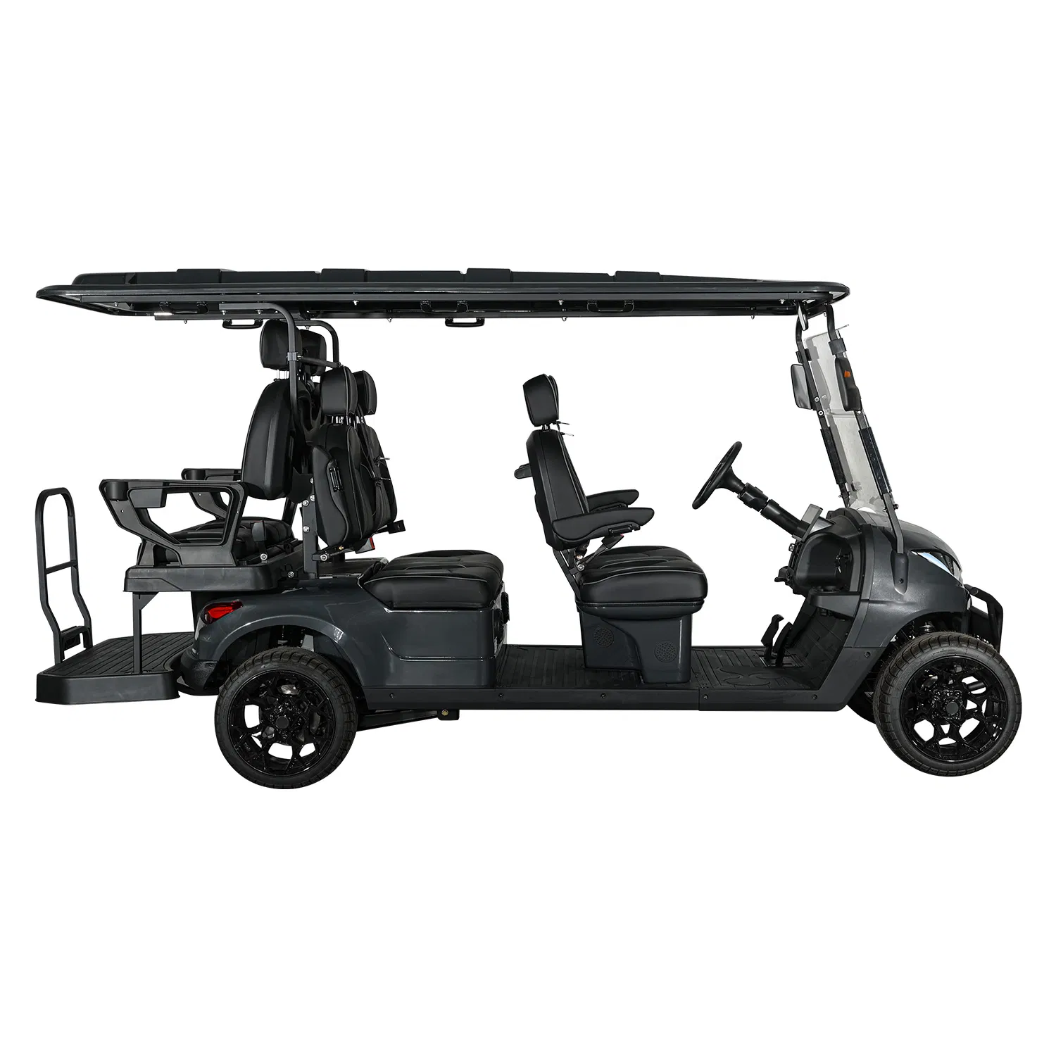 Hot Sale 6 Seater Club Car Golf Cart 4 Wheel Electric City Electric Golf Cart with Roof