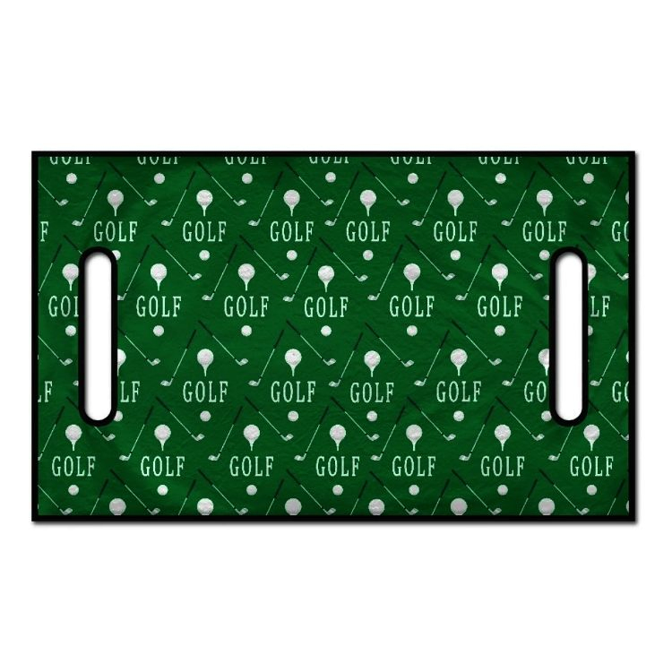 Hot Selling Golf Accessories Golf Cart Seat Covers Towel 2-Person Seats Custom Logo Printed Golf Cart Cushion