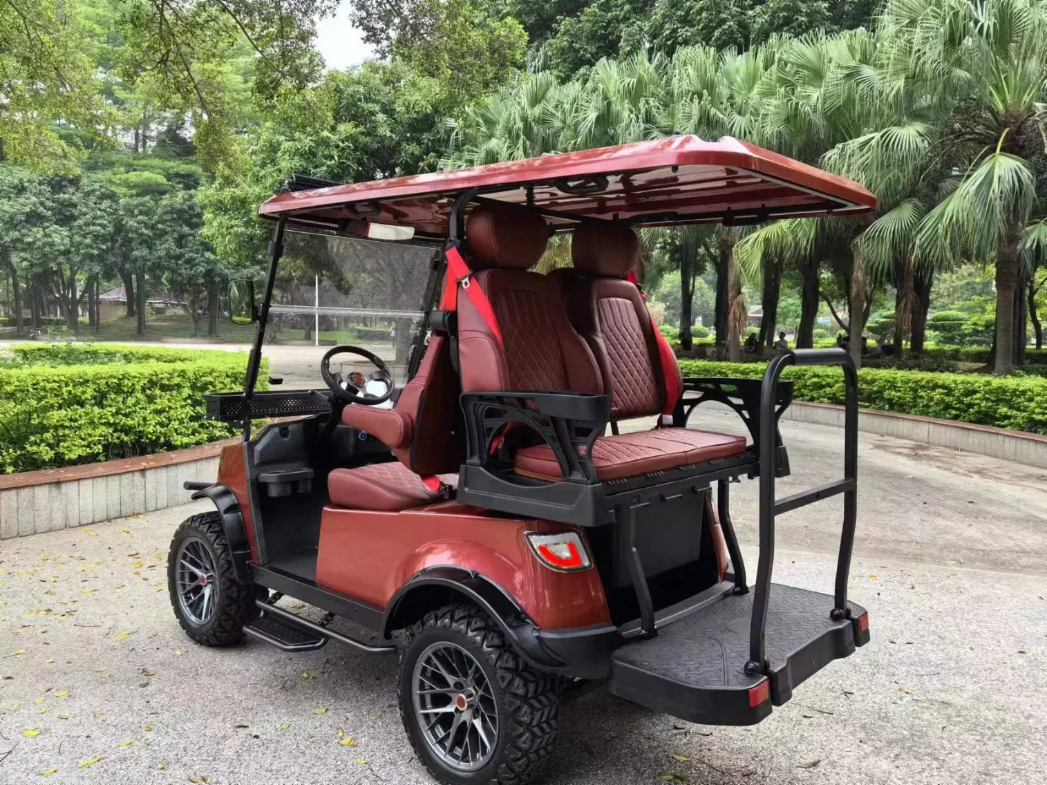 2024 New Design 4 Wheels 2 Seats Electric Golf Cart