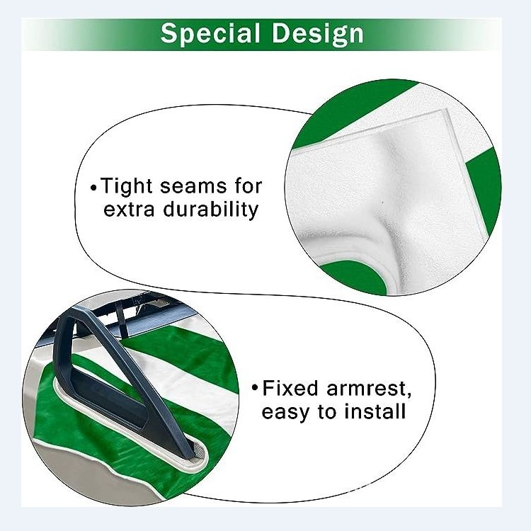 Hot Selling Golf Accessories Golf Cart Seat Covers Towel 2-Person Seats Custom Logo Printed Golf Cart Cushion