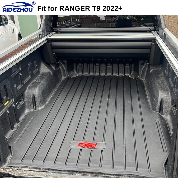Perfect Fit Truck Bed Liner TPV Bed Mat Fit for Ranger Pickup T6 T7 T8 T9
