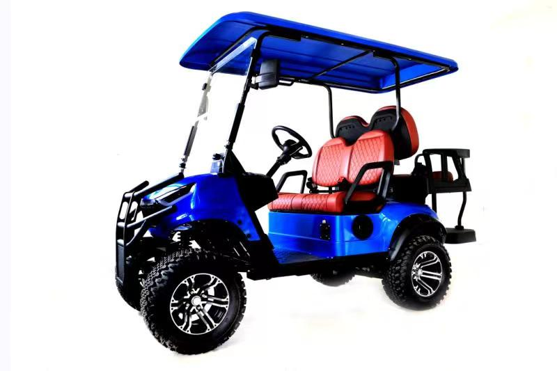 Electric Sightseeing Car Luxury Golf Cart From China Factory