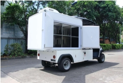 2025 New Wholesale High Quality 2 Seats Electric Freight Cargo Box