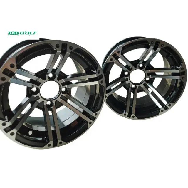 14inch Golf Cart Hubcaps Black Hub Wheels Covers for Golf Cart
