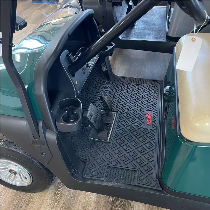 Waterproof Durable Anti Slip Easy Install Eco Friendly Golf Cart Foot Mat