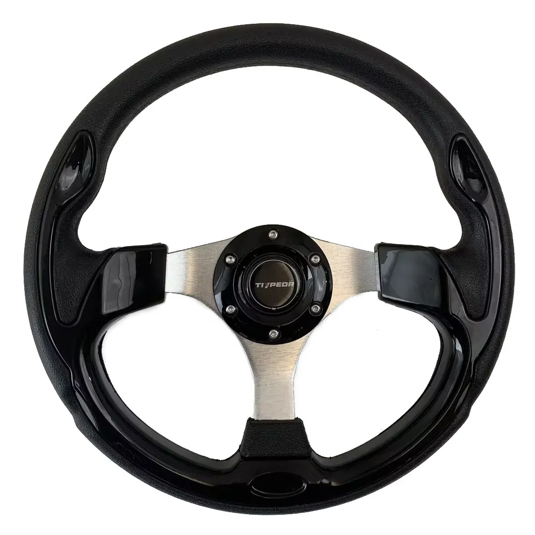Car Steering Wheel Black