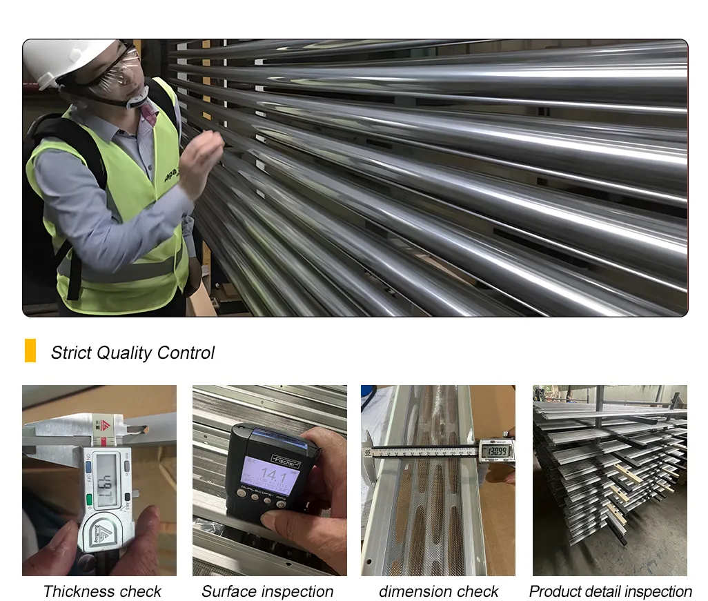 Aluminum Leaf Guard 21