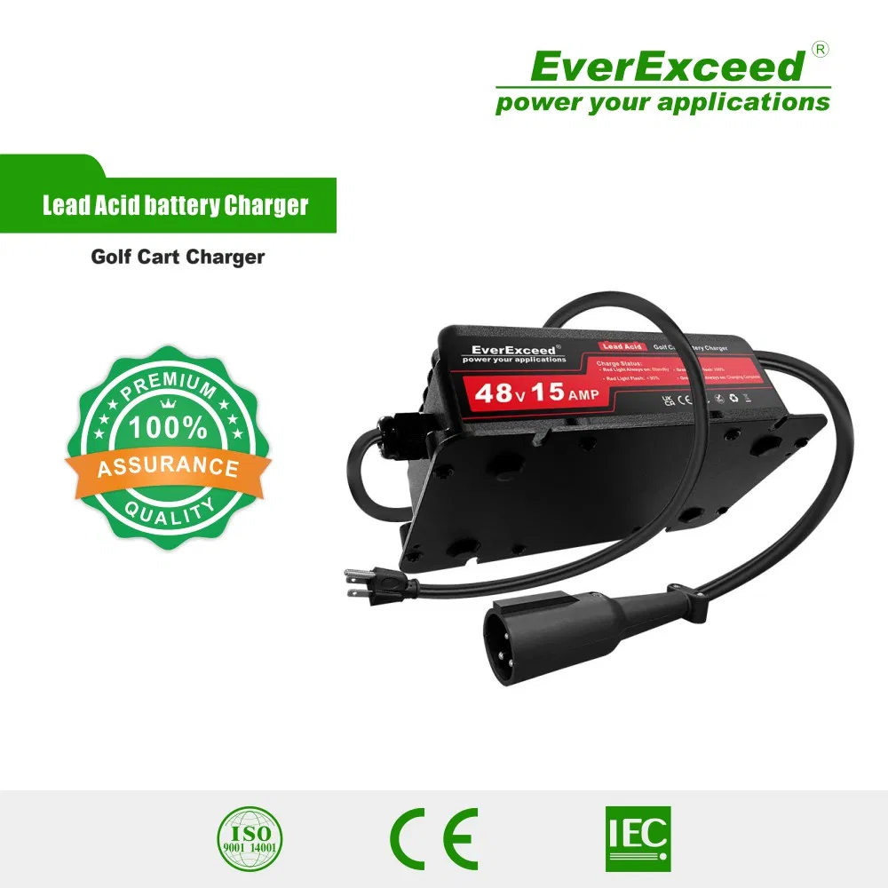 High-Performance 48V Lead Acid Battery Charger for Golf Cart Applications