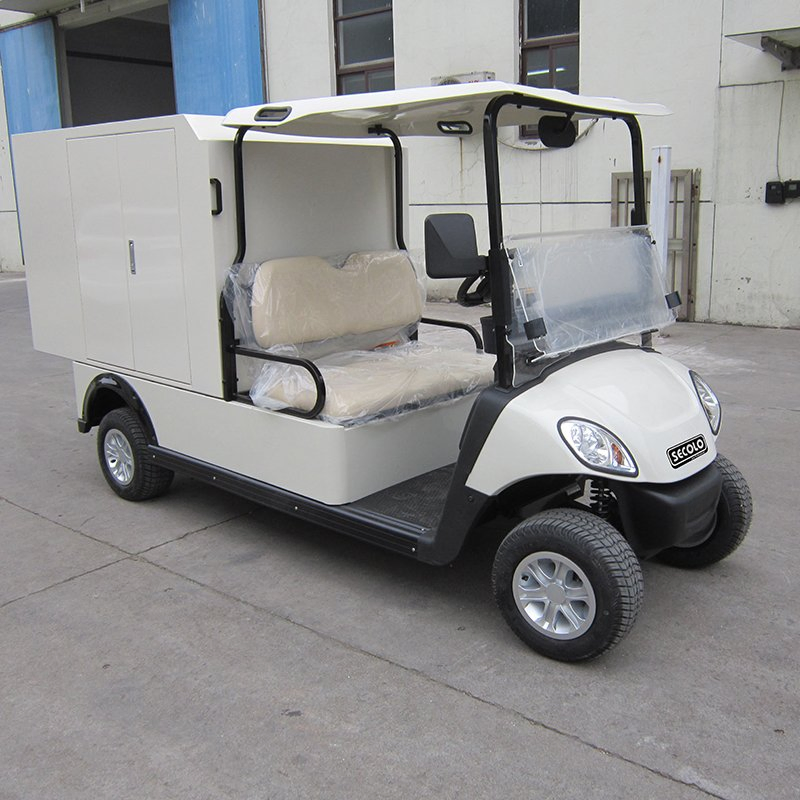 Electric Shuttle a/B Cargo Deck Utility Vehicle Golf Carts