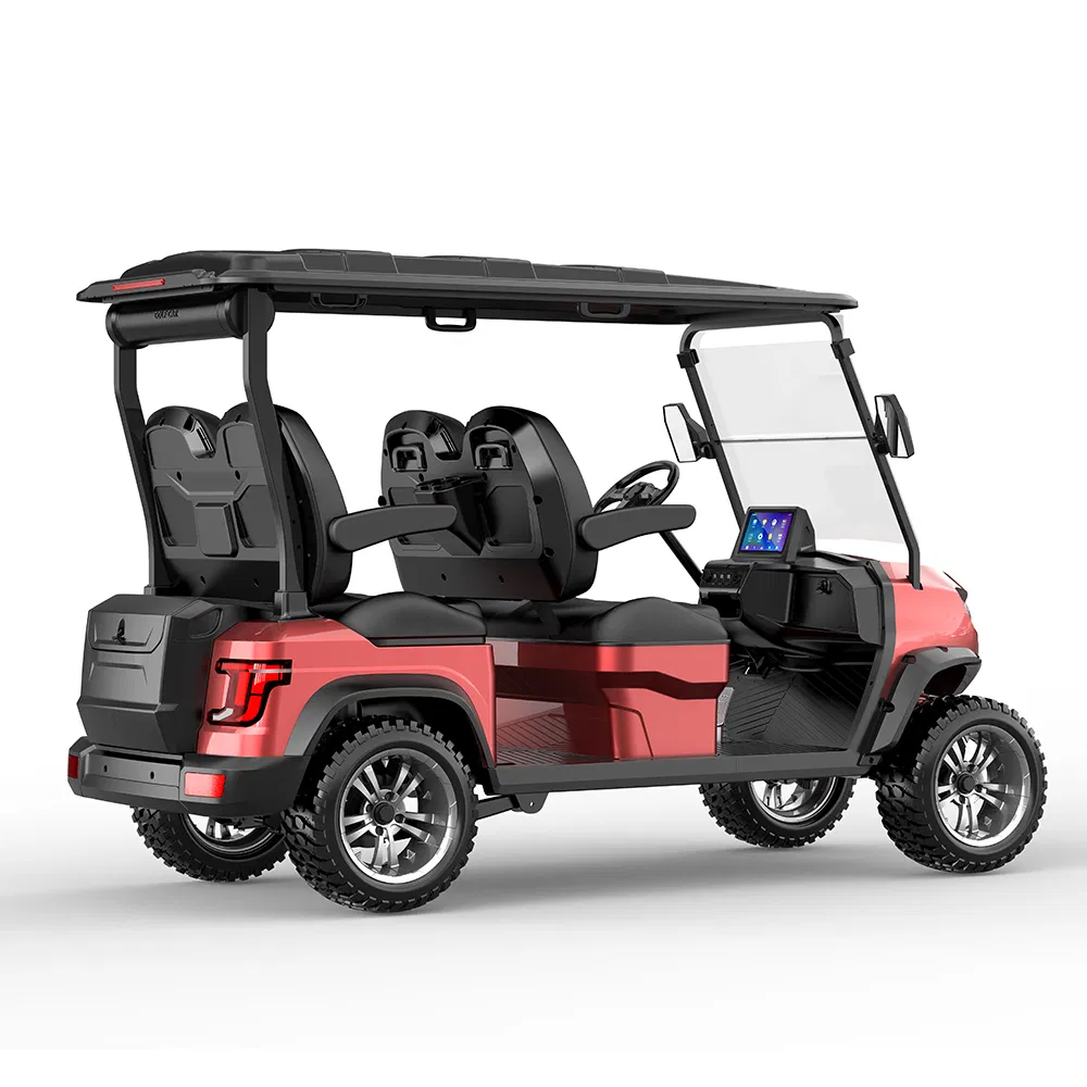 Hot Selling Lithium Battery Electric Golf Cart Buggypro Tbm 4 Seats Golf Cart Battery