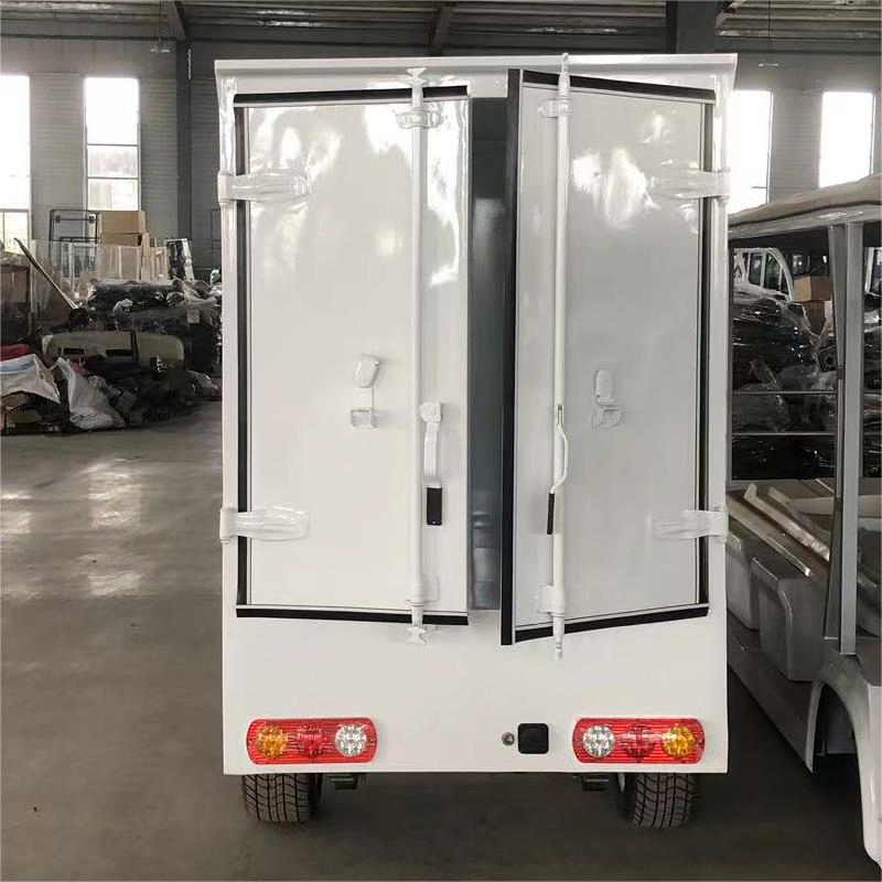 Electric Club Car Food Delivery Room Service Resort Golf Cart with Insulating Dining Truck Van Box