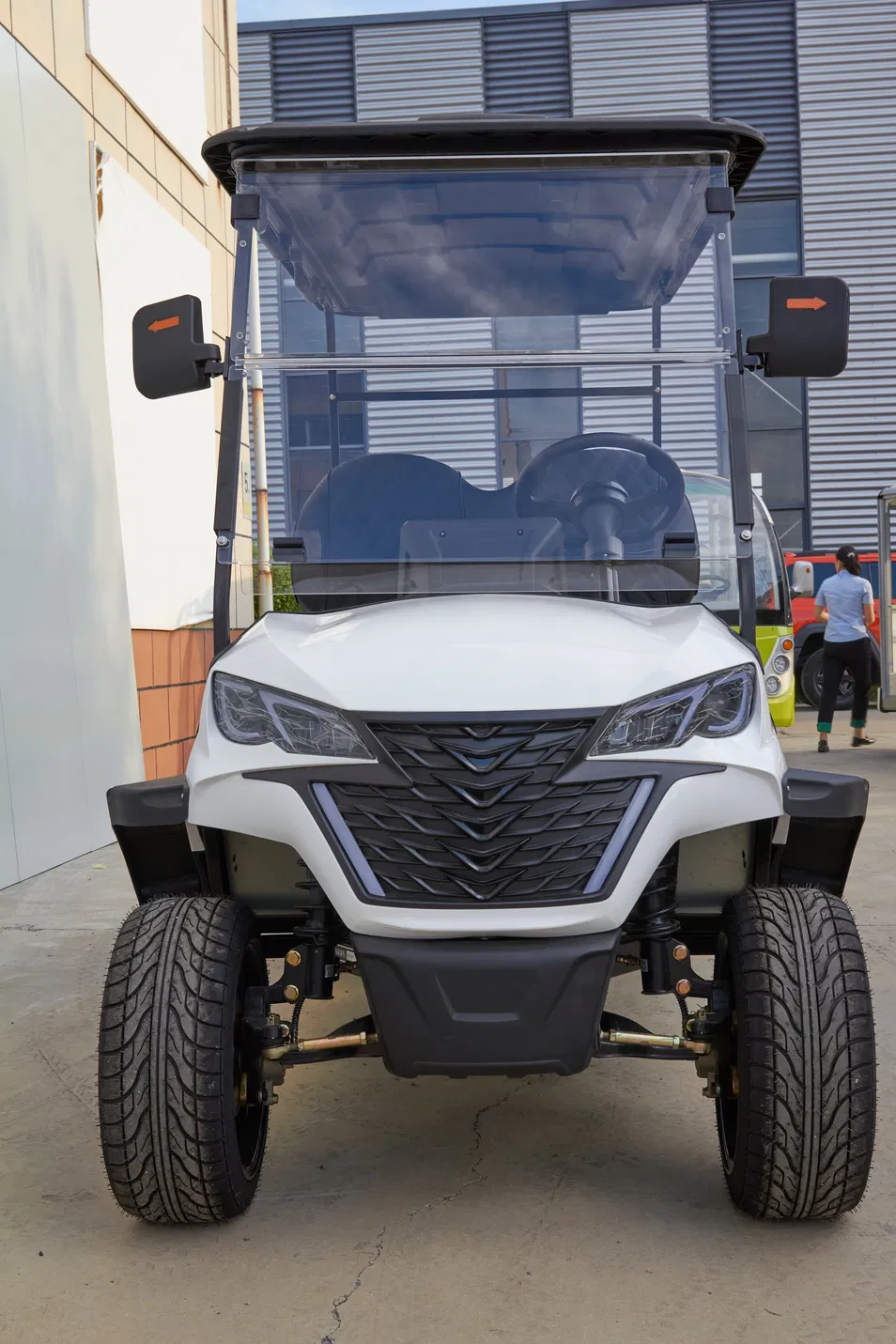 Golf Cart Front View