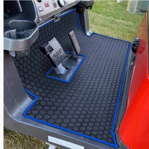 Golf Cart Rubber Floor Mat PVC Material