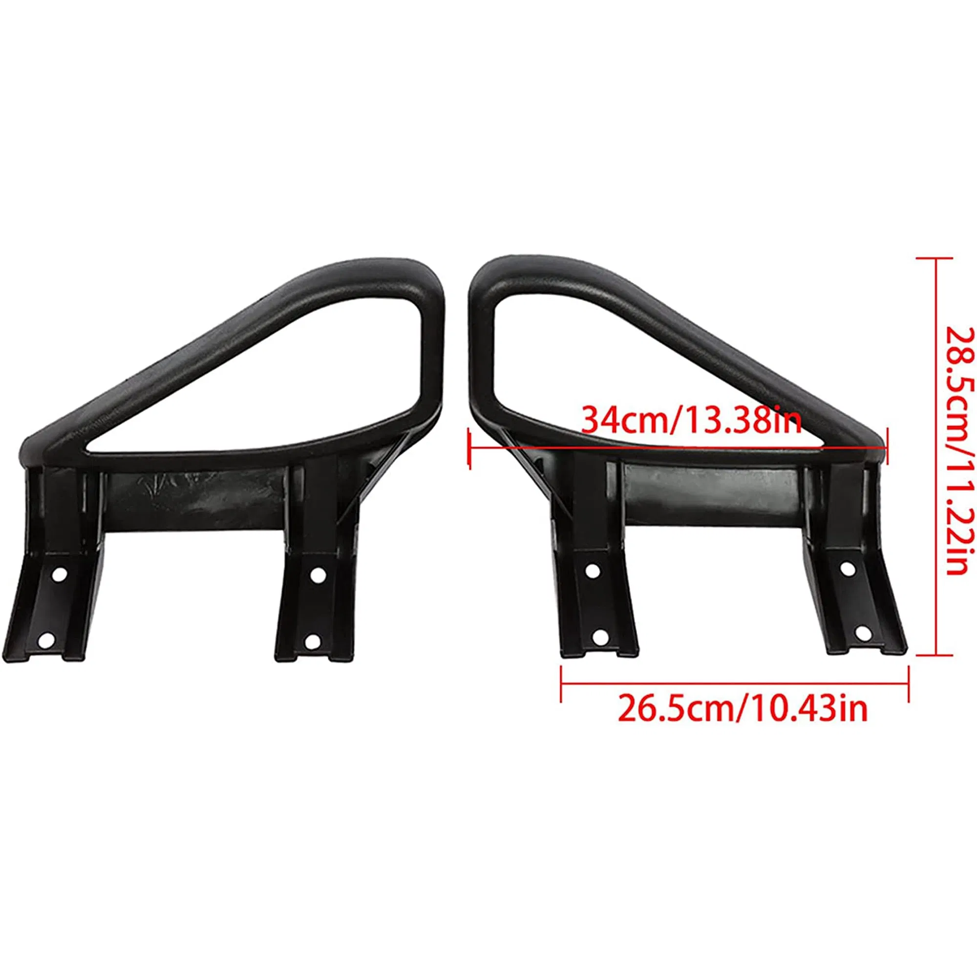 Golf Cart Arm Rest Hip Restraint for Ezgo TXT 1994-up-Driver &amp; Passenger Seat Handles, Replaces 71701-G01