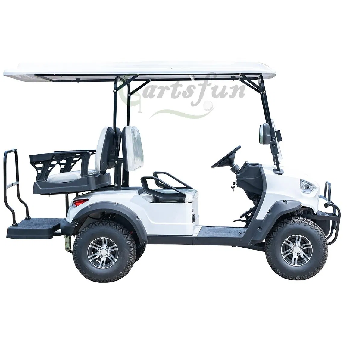 6 Seaters 60V Electric Vehicle with Roof Golf Cart with Competitive Price
