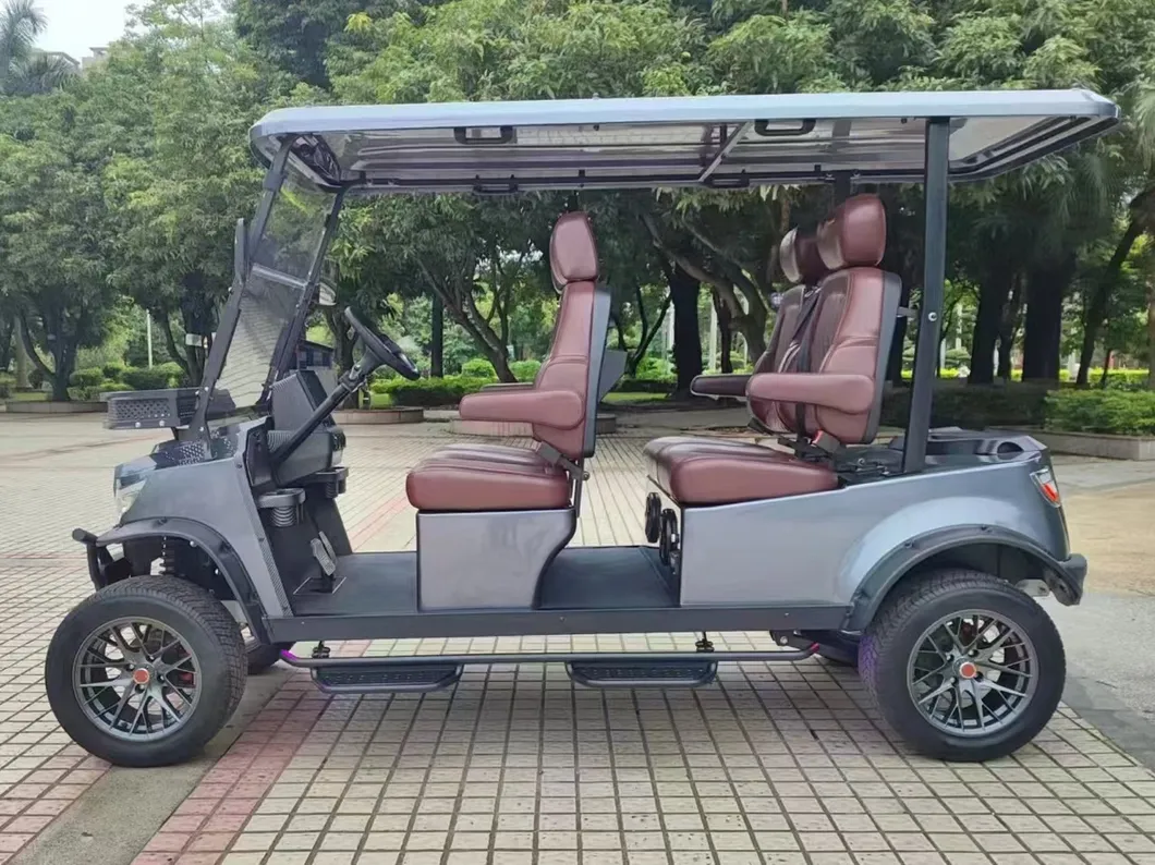 Electric Golf Cart Side View