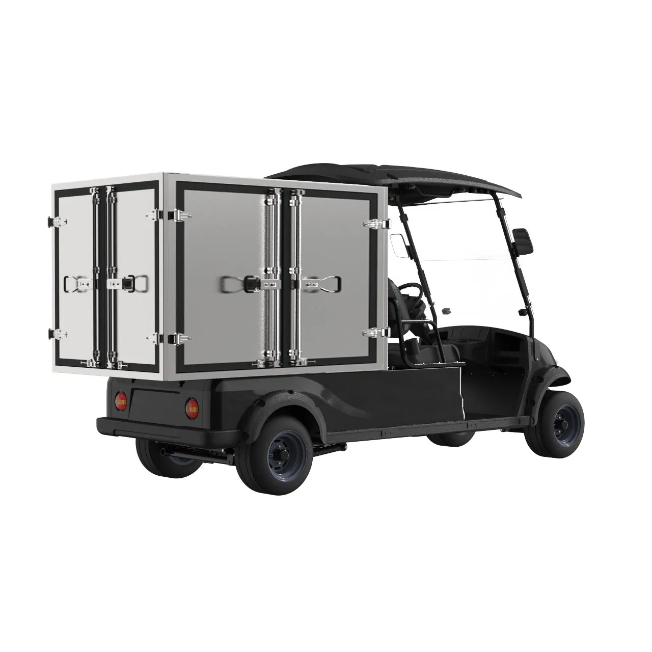 2025 New Wholesale High Quality 2 Seats Electric Freight Cargo Box