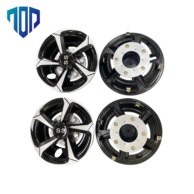8 Inch Golf Cart Rim Cover Hub Caps Wheel Cover