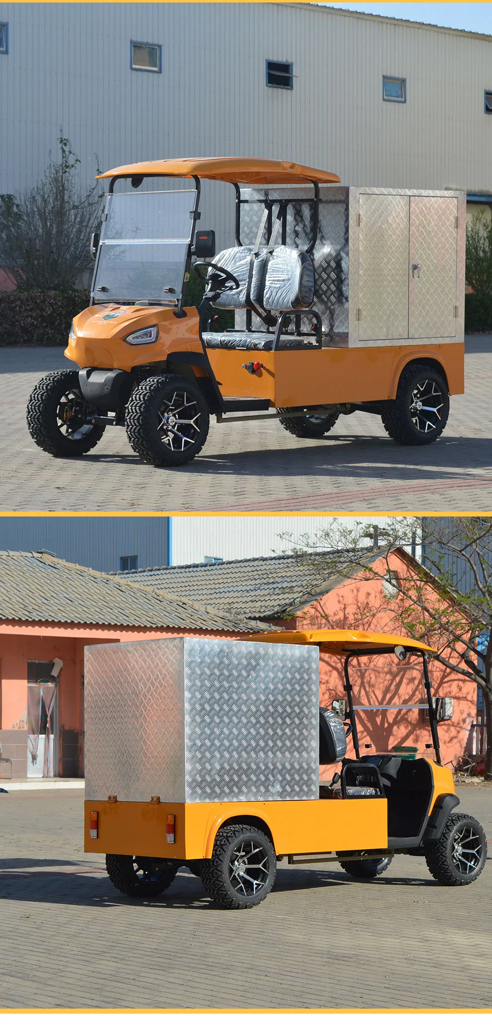 Electric Utility Golf Cart Features