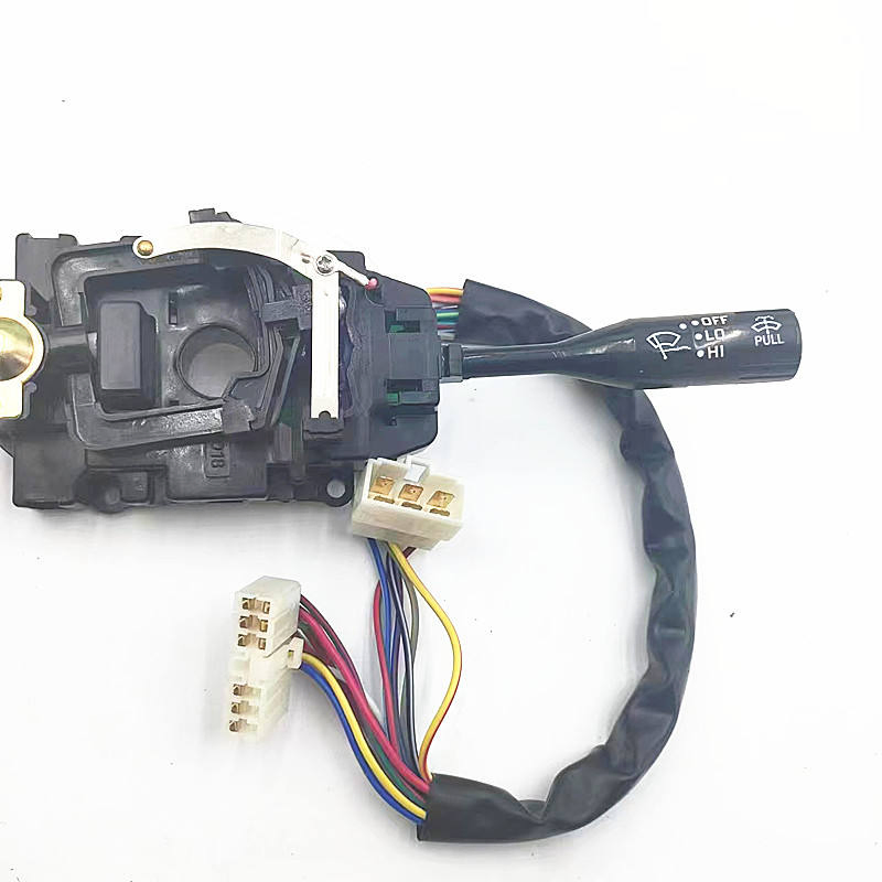 Electrical Car Parts 12V Universal Street Truck Handle Turn Signal Switch with Horn Botton Used for Golf Cart